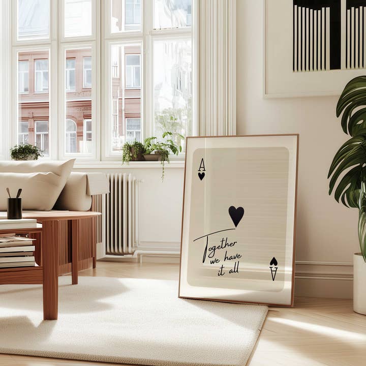 D'LUXE PRINTS - Wholesale Poster - Together We Have It All Print9