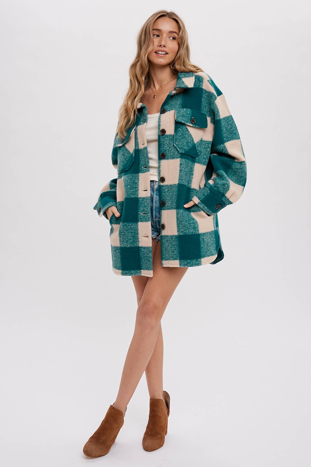 Bluivy – wholesale Rock - Dam – BORSTAD RUTIG ÖVERDIMENSIONERAD KAPPA5