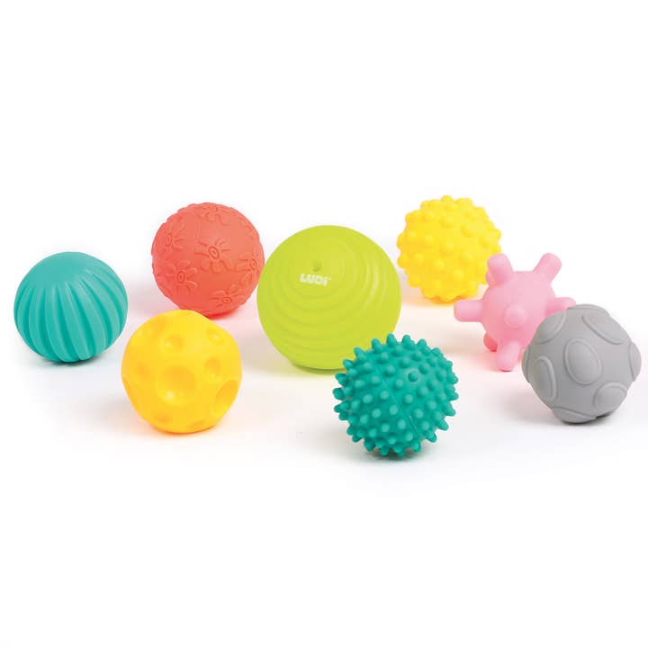 LUDI - ASSORTIMENT DE 8 BALLES pour la vente par JBM SAS