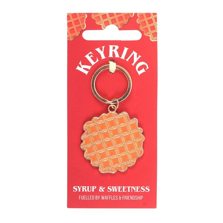 Something Different Wholesale – wholesale Keychain – Unisex – Waffle Keyring1