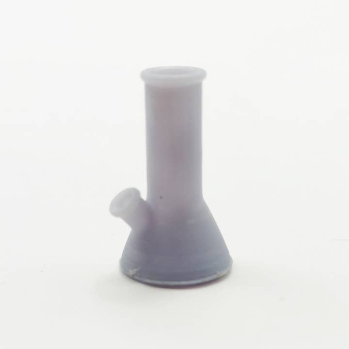 The Scale Grail - Wholesale Decorative tabletop object - Miniature Bong, 1:12 scale water pipe, fun 420 pot accessory for action figures, toys, dollhouse, diorama, fairy garden, resin (1 bong)2