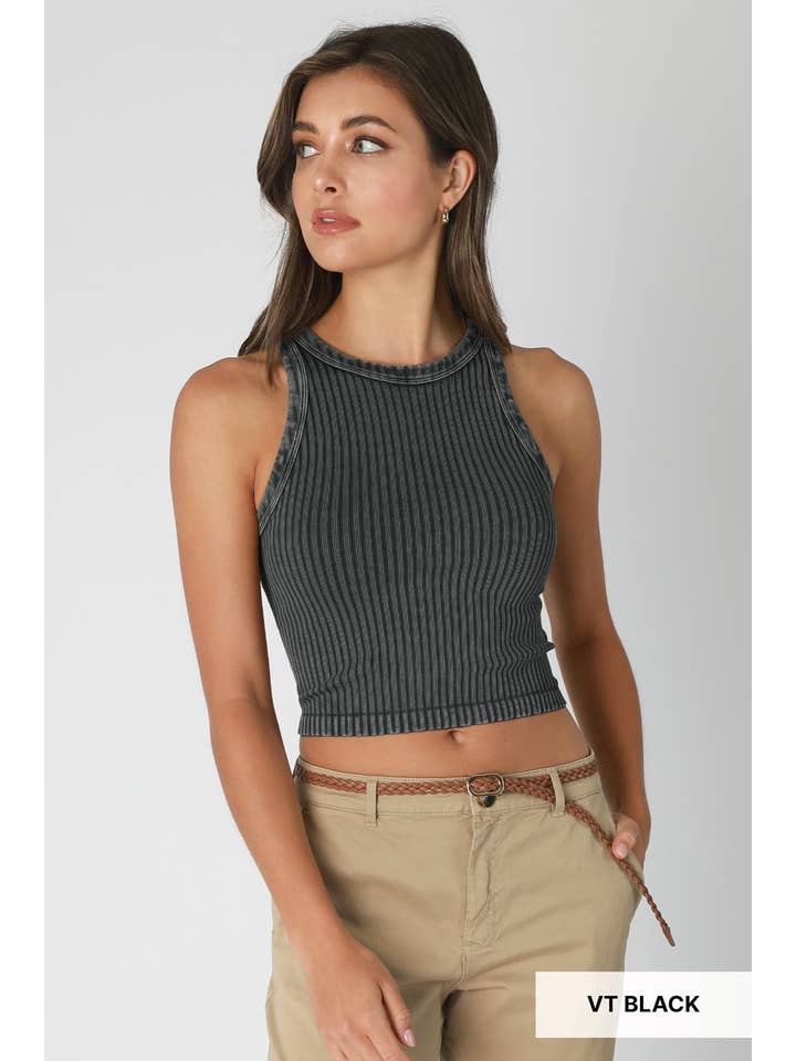 NIKIBIKI - Vente Débardeur – femme - NS8358 - Débardeur vintage à larges côtes20