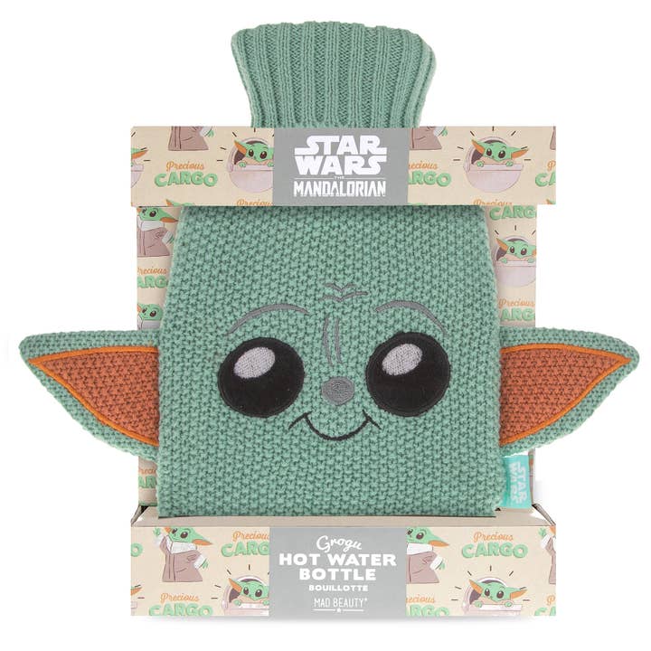 Mad Beauty USA LLC - Wholesale Hot/Cold Compress - Mad Beauty Star Wars Grogu Hot Water Bottle