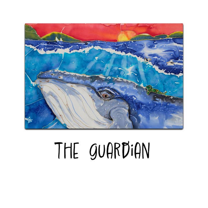 Post Card The Guardian from the original illustration for wholesale by Caroline Scagel Studio