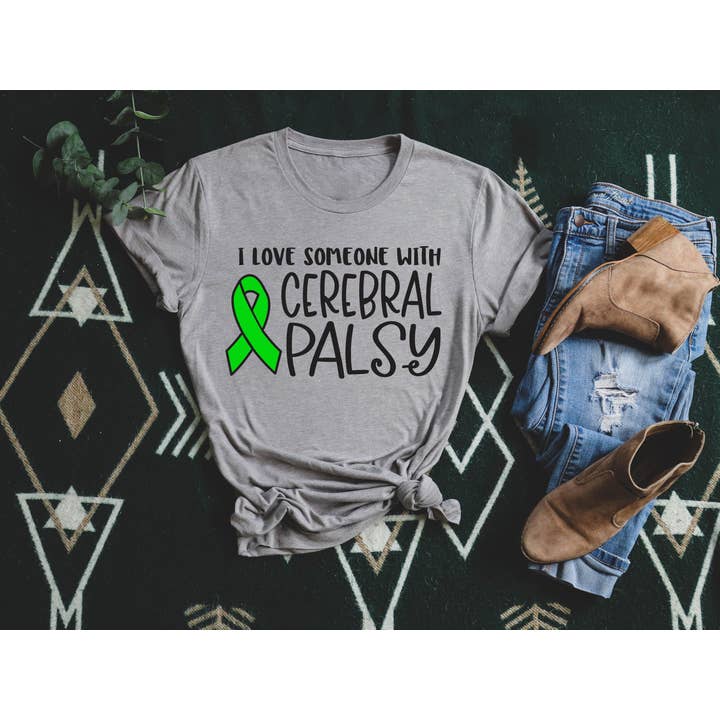 J'aime une personne atteinte de paralysie cérébrale pour la vente par Great Tees