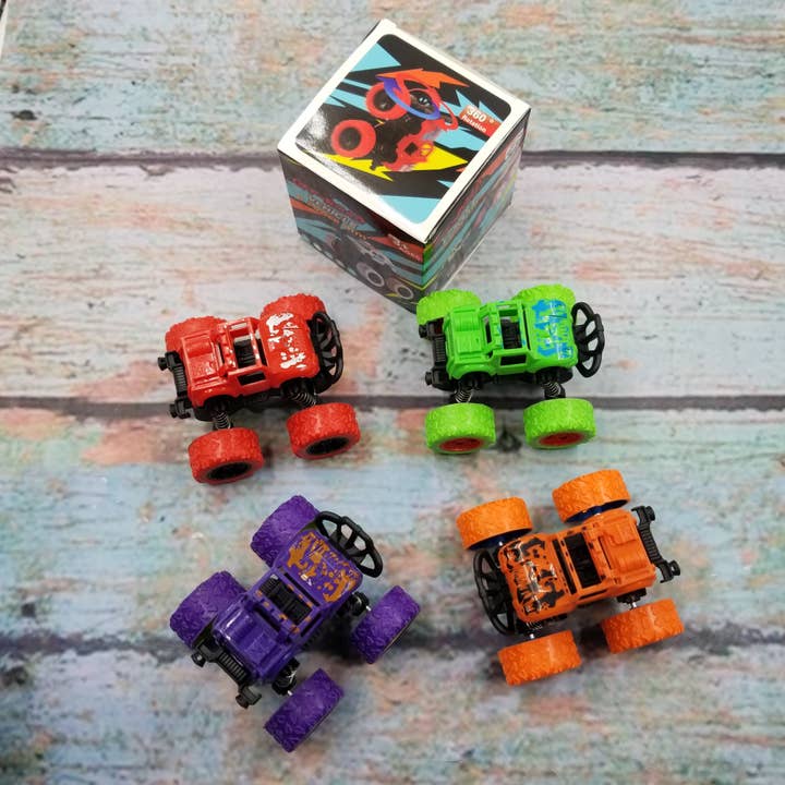 MIAS SHOP - Wholesale Classic Toy - Kids - Stunt Off-Road Vehicle Rebound Car Model Toy