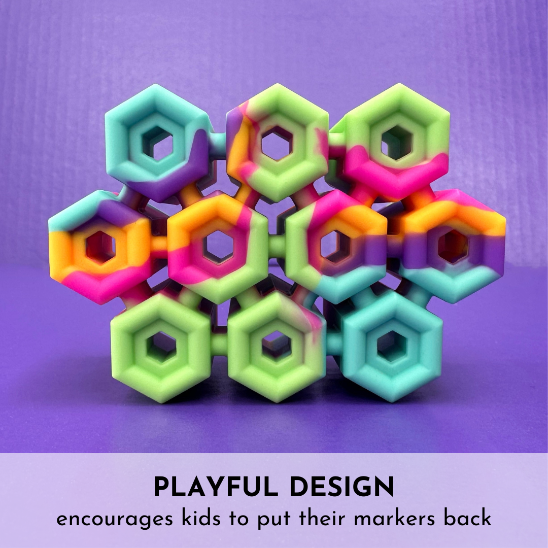 Big Bee, Little Bee - Venta al por mayor Rotuladores - Organizador para colorear Marker Parker Grip-Tight3