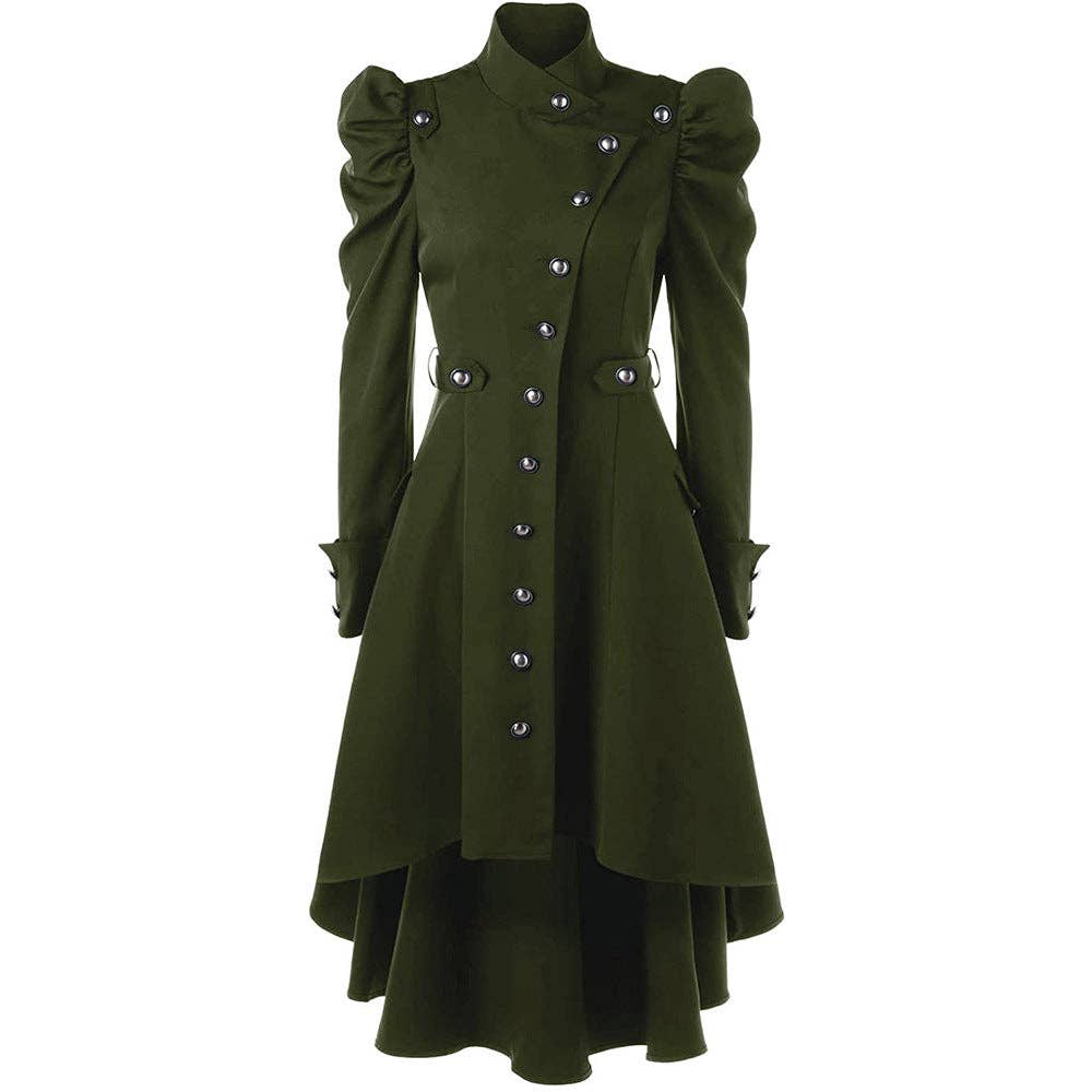 SALINA TRADING INC - Wholesale Coat - Women's - Victorian Style Mid-Length Women's Coat in Various Colors1