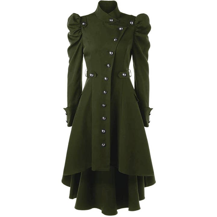 SALINA TRADING INC - Wholesale Coat - Women's - Victorian Style Mid-Length Women's Coat in Various Colors1