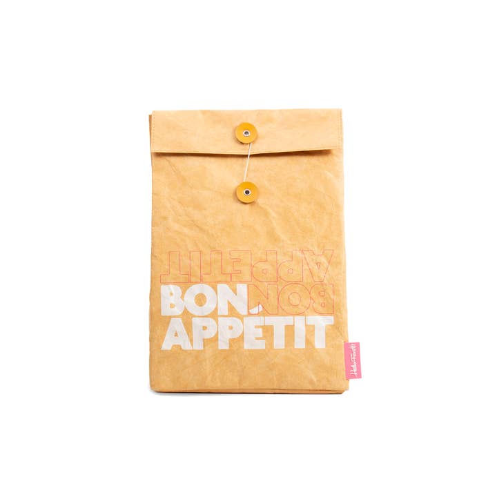 Helio Ferretti Co - Wholesale Lunch Bag/Box - Natural Tyvek Lunch Bag HF