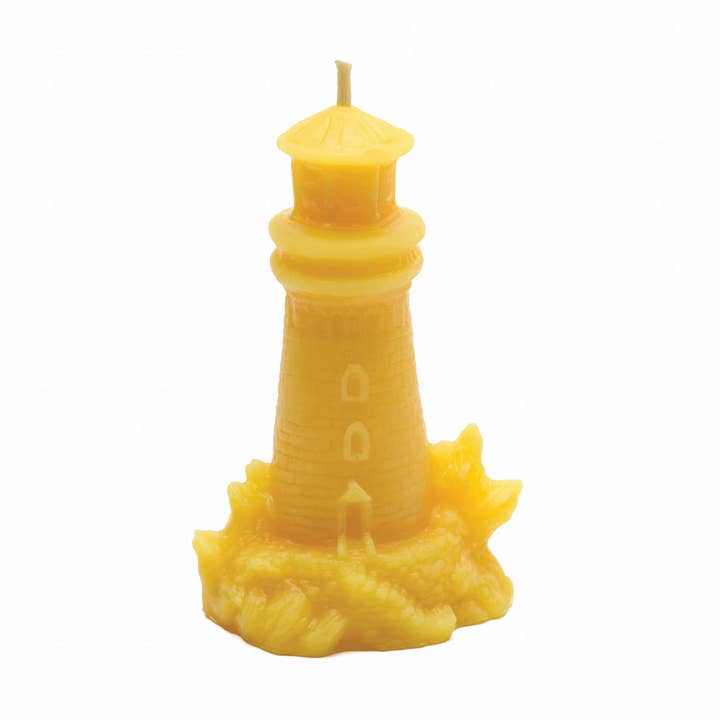 Lighthouse | 100% Pure Beeswax Candle for wholesale by Little Bees Candles
