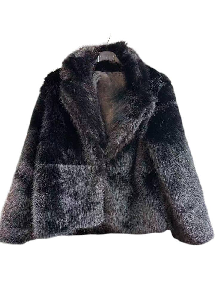 ORNELLA PARIS - Wholesale Fur/Faux Fur Coat - Women's - LEL-M60439 Faux Fur Coat2