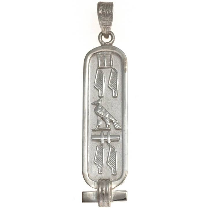 Discoveries, Inc. – wholesale Individuell berlock/hänge – Fredskartusch - Massivt Sterling Silver - Tillverkad i Egypten