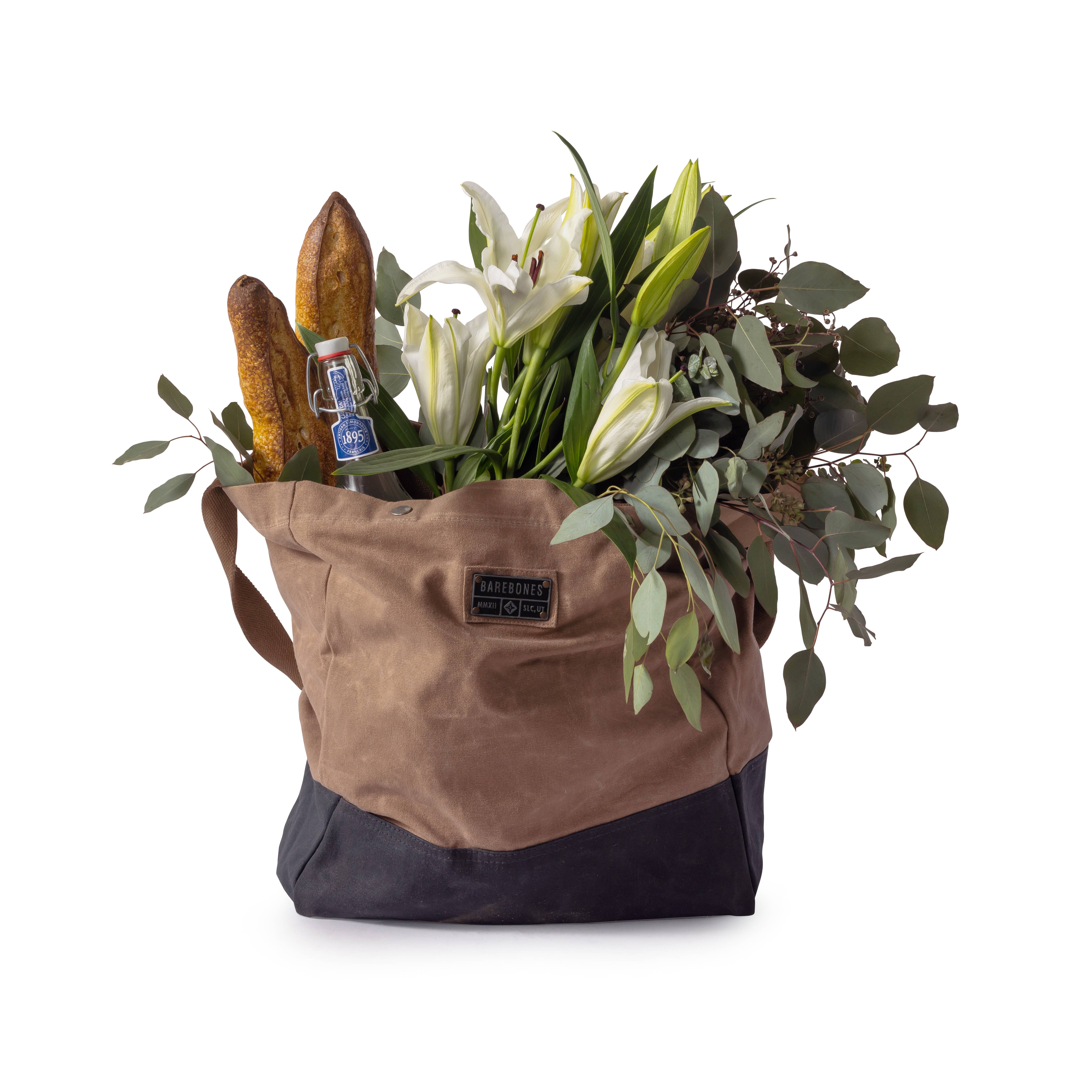 Barebones - Wholesale Tote Bag - Unisex - Neelum Oversized Tote Bag -Waxed Canvas Bag9