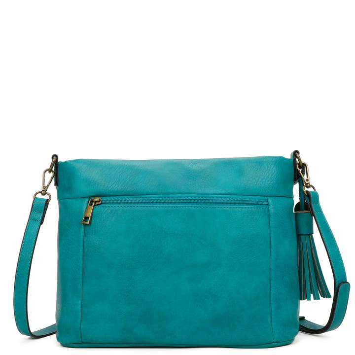AMPERE CREATIONS - Wholesale Crossbody Bag - Women's - Christina Classic Vegan Leather Mommy Crossbody Bag