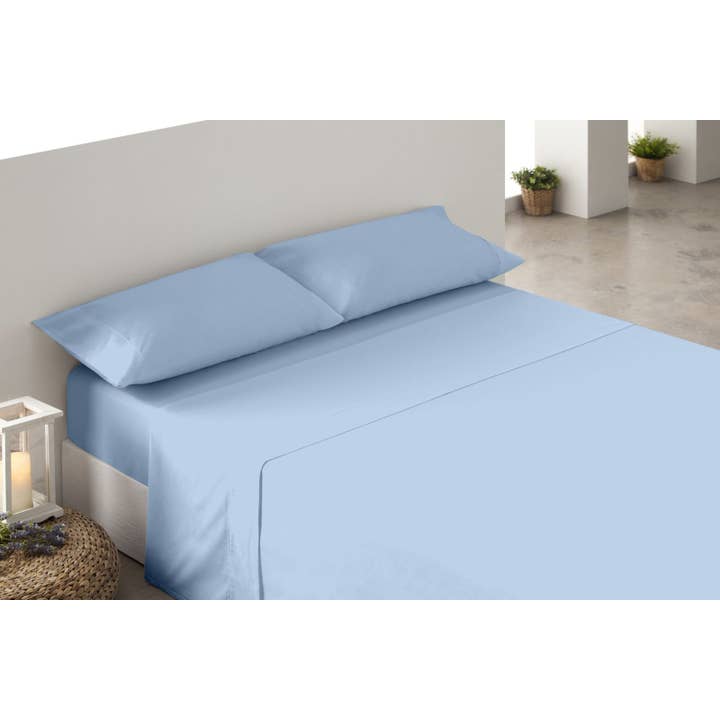 TEXCITY - Wholesale Sheet Set - Bedsheets, Plain Dyed, 100% Cotton, T1445