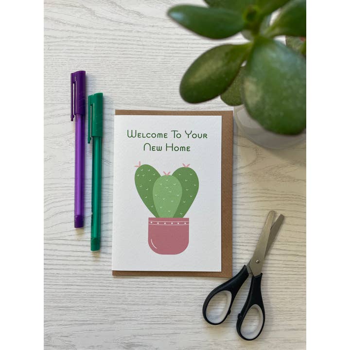 Welcome to Your New Home Card for wholesale by Popsy & Plum