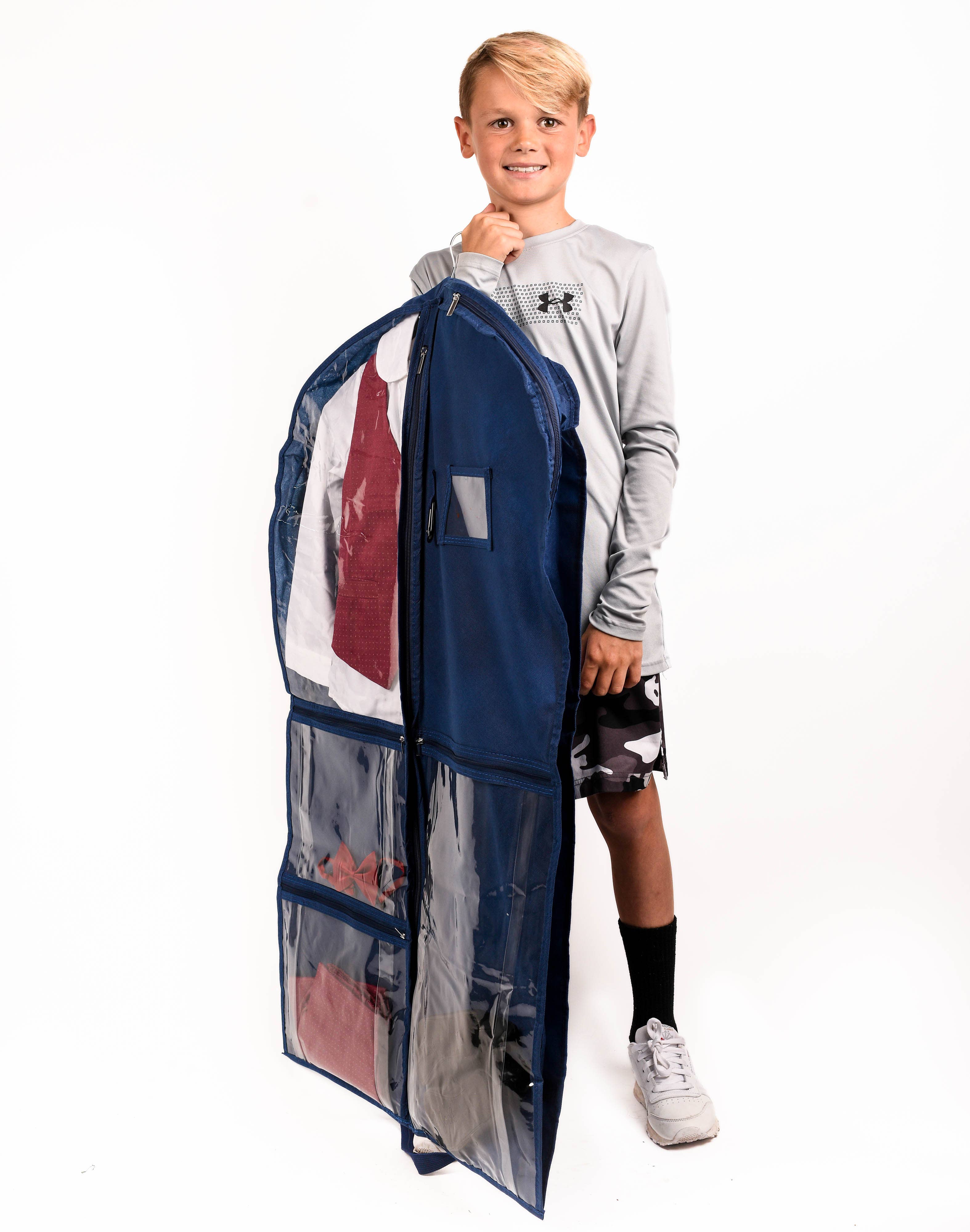 Kendall Country - Wholesale Kledingtas - 40" kledinghoes met zakken voor kostuums en kledingopslag11