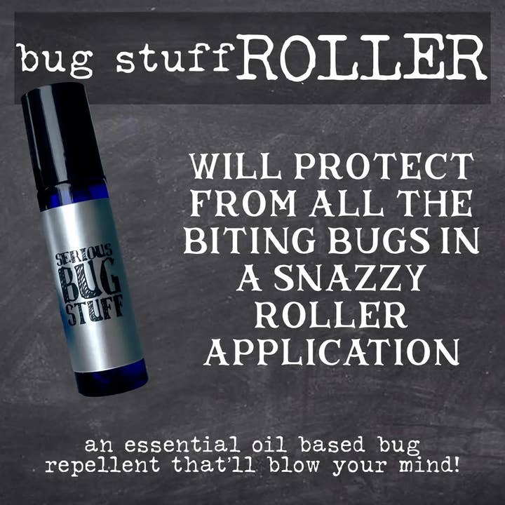 Serious Lip Balm - Wholesale Insect Repellent - Serious Bug Stuff All Natural Bug Repellent Roller Bottle