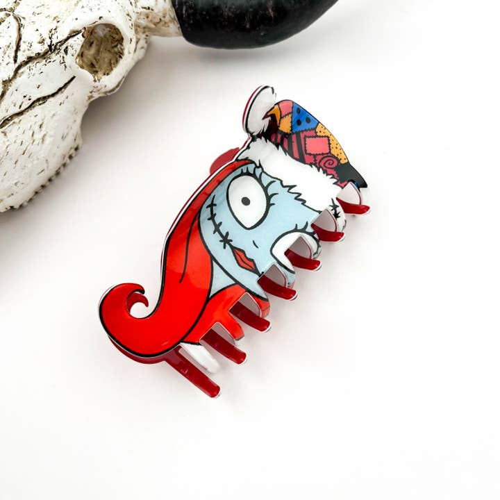 mildstyles - Vendita all'ingrosso Fermaglio per capelli - Donna - 🎃 Fermaglio Artiglio con Stampa di Fantasmi e Mostri di Halloween – Divertimento Spettrale8