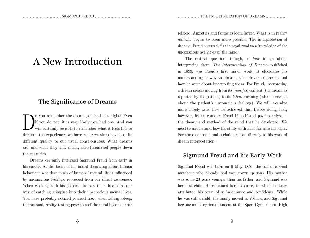 Simon & Schuster - Wholesale Human & Cultural Studies - Interpretation of Dreams (Concise Edition) by Sigmund Freud1