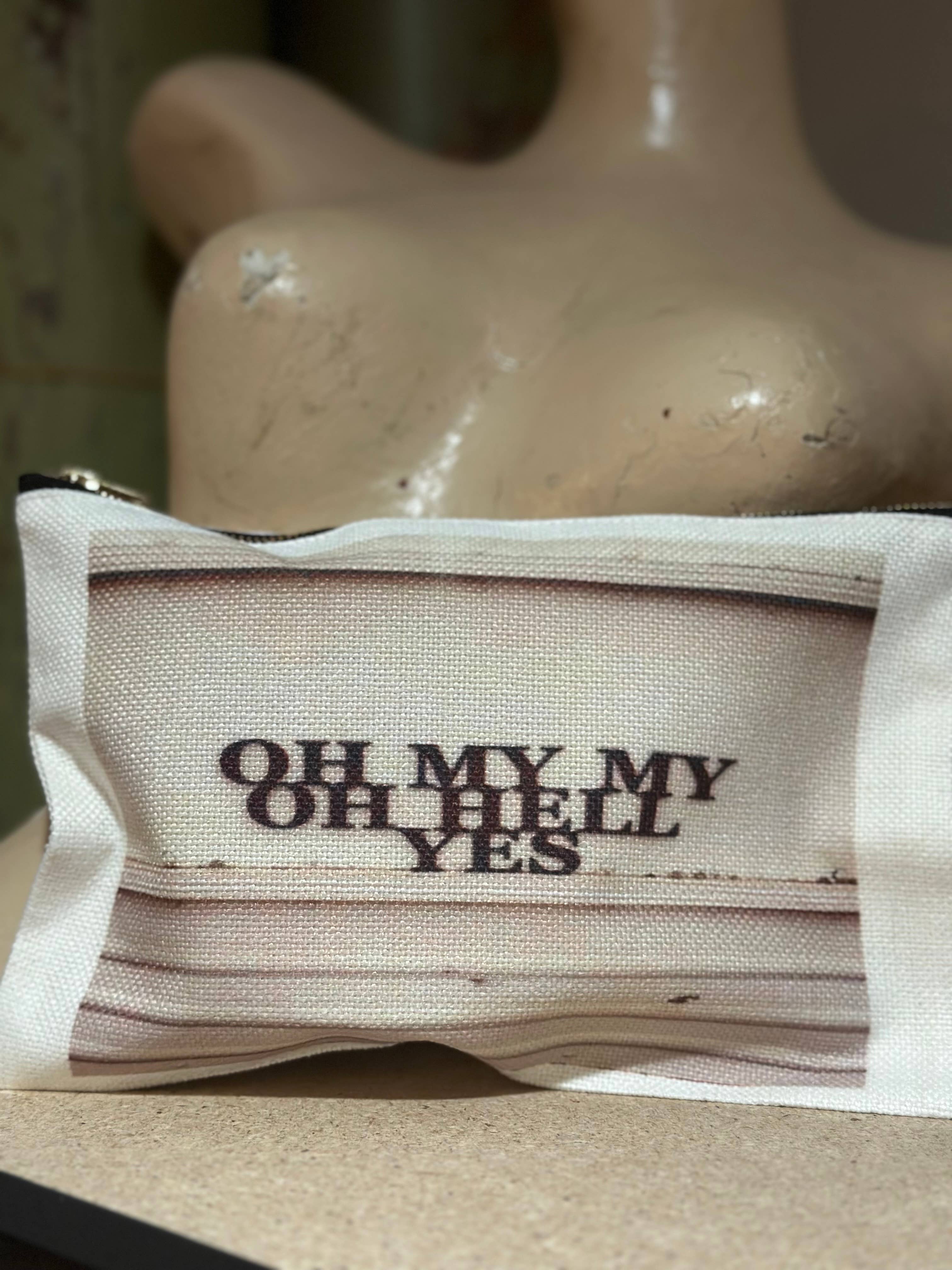 Crooked Halo - Wholesale Pouch - Women's - Oh My My Oh Hell Yes Zipper Bag0