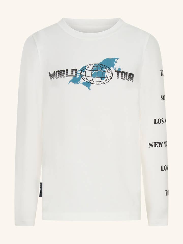 World Tour Tee for wholesale by Tiny Tribe