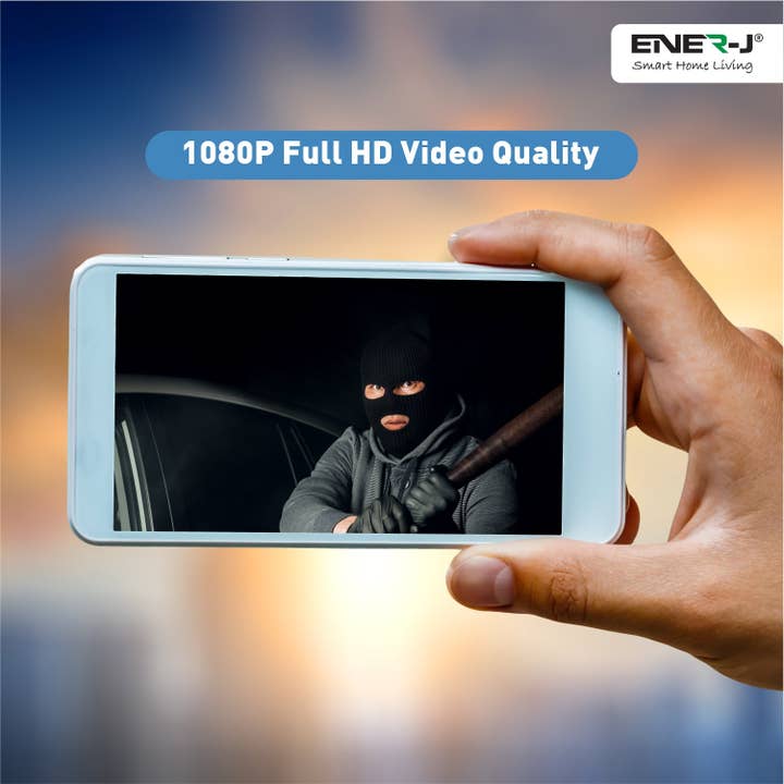 ENER-J – wholesale Outdoor/lawn light – Smart Wireless Twin Floodlight Outdoor Camera10