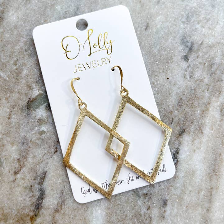 Everyday Gold Earrings Style 4 for wholesale by O’Lolly Jewelry