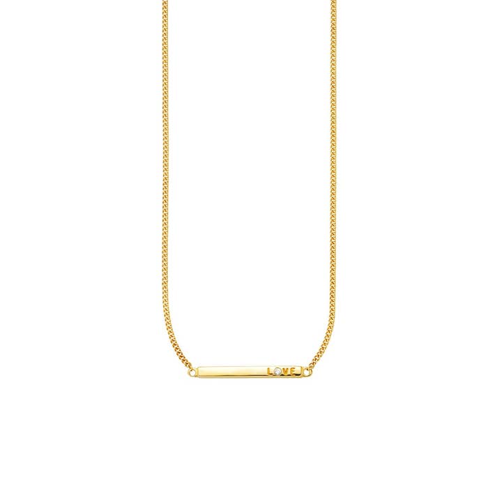 925 sterling silverpläterat zirkoniumoxid halsband för wholesale av caï