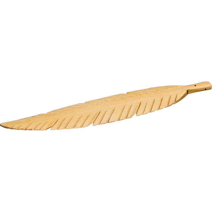 Wood Feather Incense Holder (Each) for wholesale by Kheops International