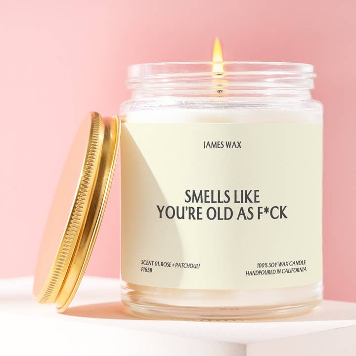 Birthday Candle Old As F*ck Candle Birthday F165B for wholesale by James Wax