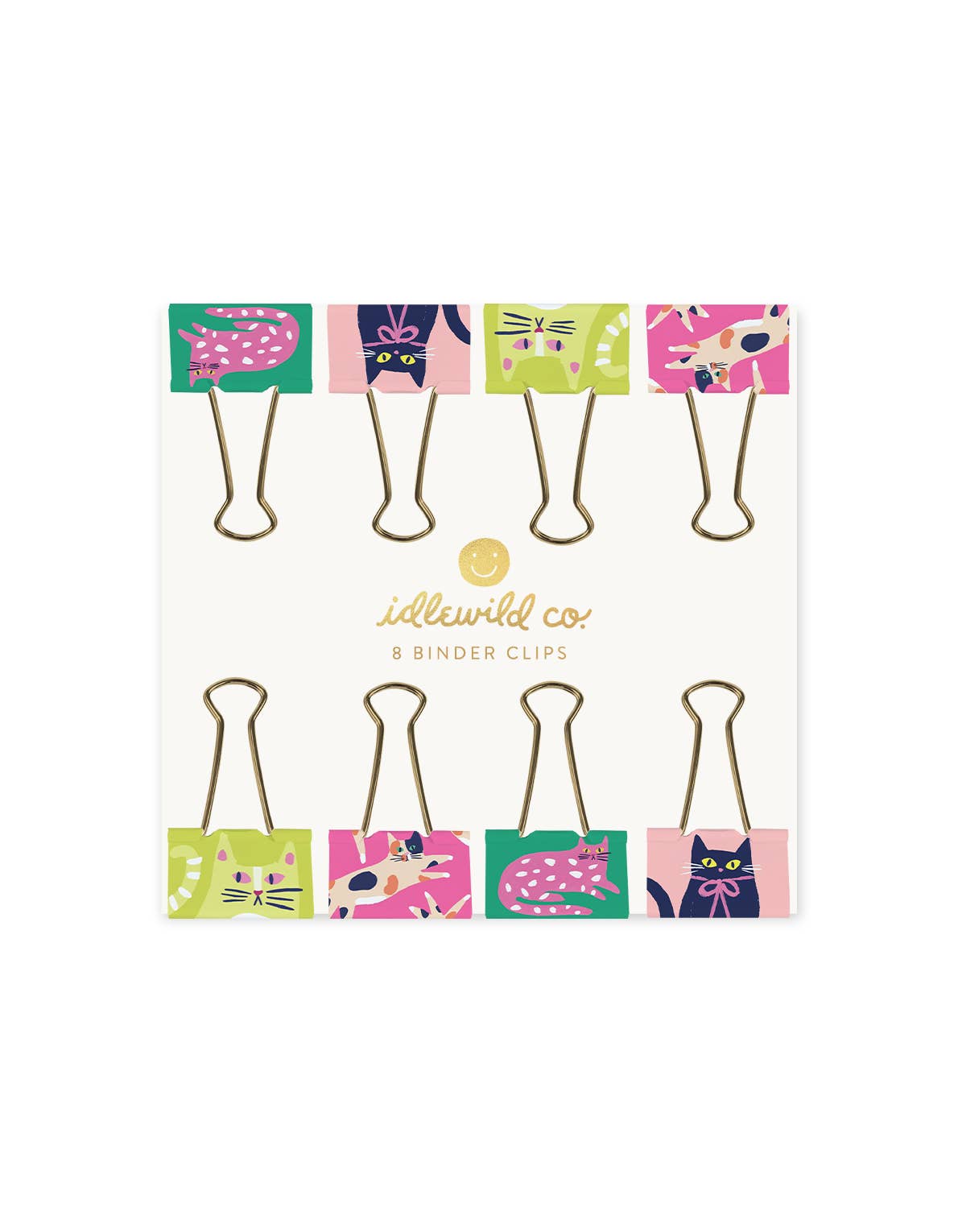 Idlewild Co. - Wholesale Binderclip - Cat Binder Clips