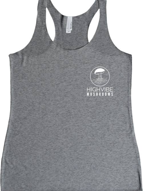 HVM WOMEN'S TANK LOGO for wholesale by HighVibe Mushrooms