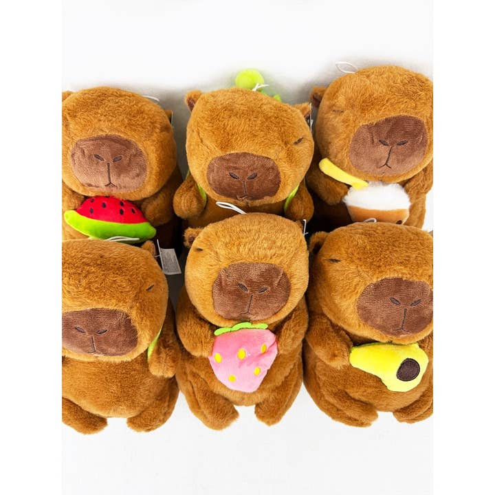 BROWN Cute Capybara Plush Toys for wholesale on Faire