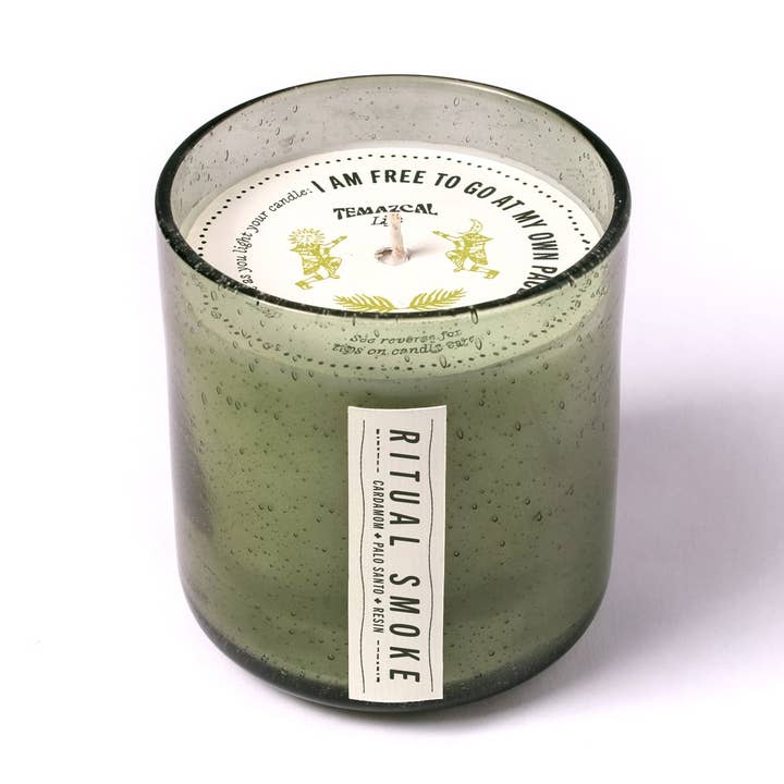 Ritual Smoke Soy Candle for wholesale by Temazcal Life