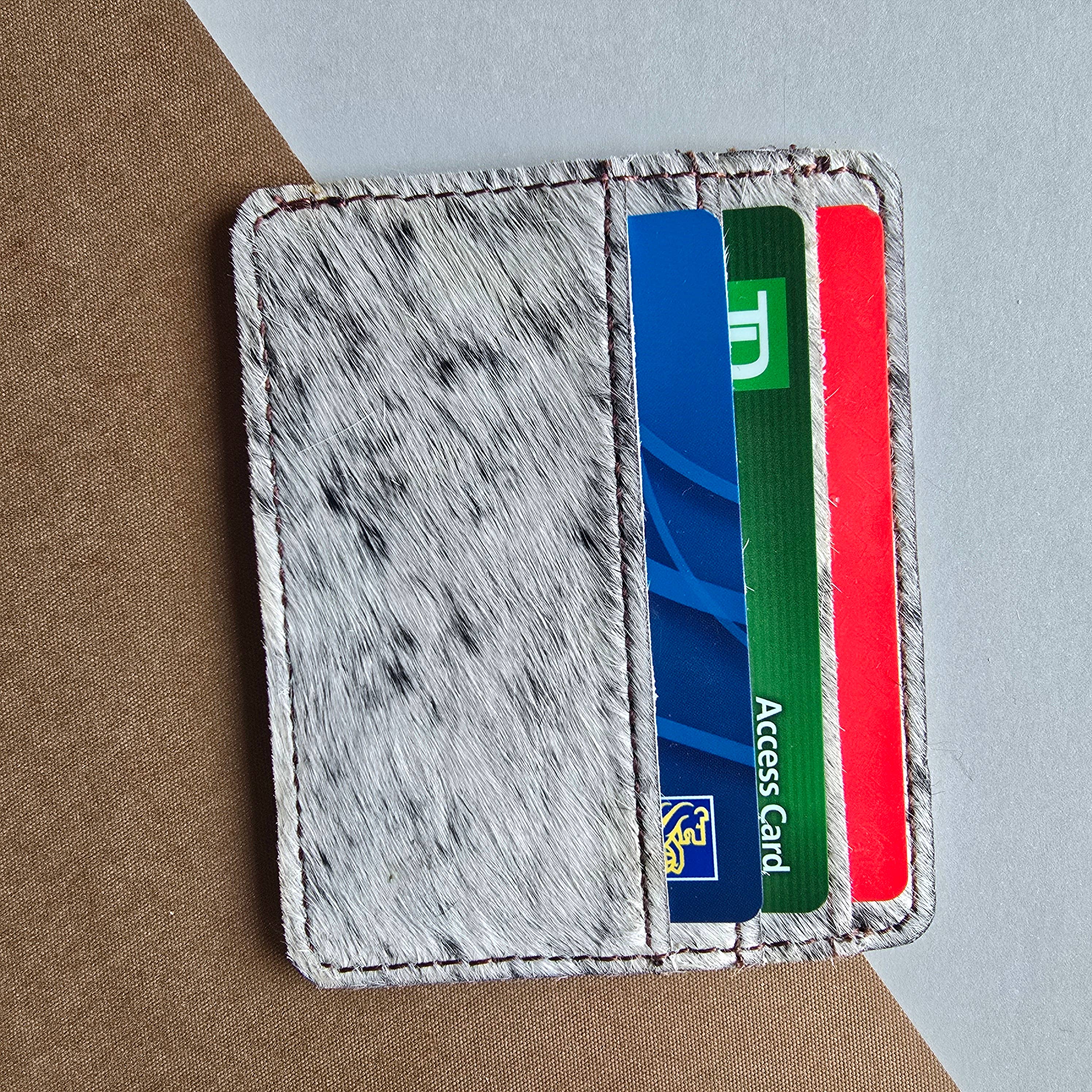 Ranchers Closet - Wholesale Card Holder - Women's - Genuine Hair-On Cowhide Wallet – Slim Western Card Holder2