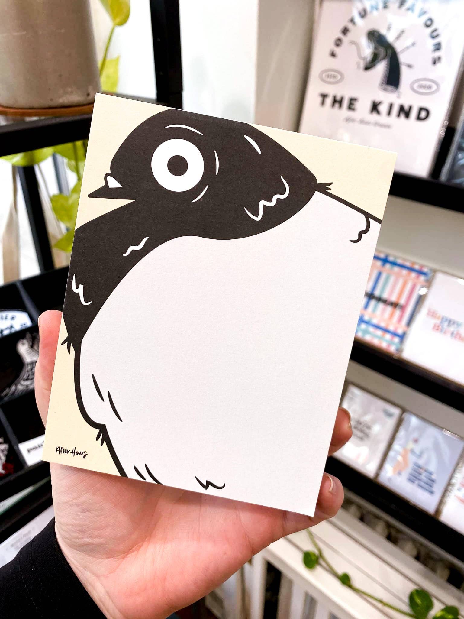 After Hours Creative - Wholesale Notepad - Pigeon - Notepad1