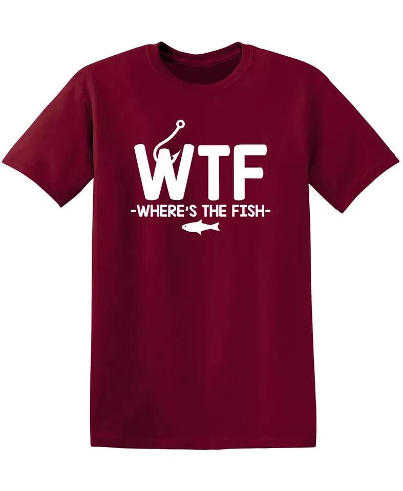 Feelin Good Tees - Vente T-shirt sérigraphié – unisexe - WTF - Où est le poisson10