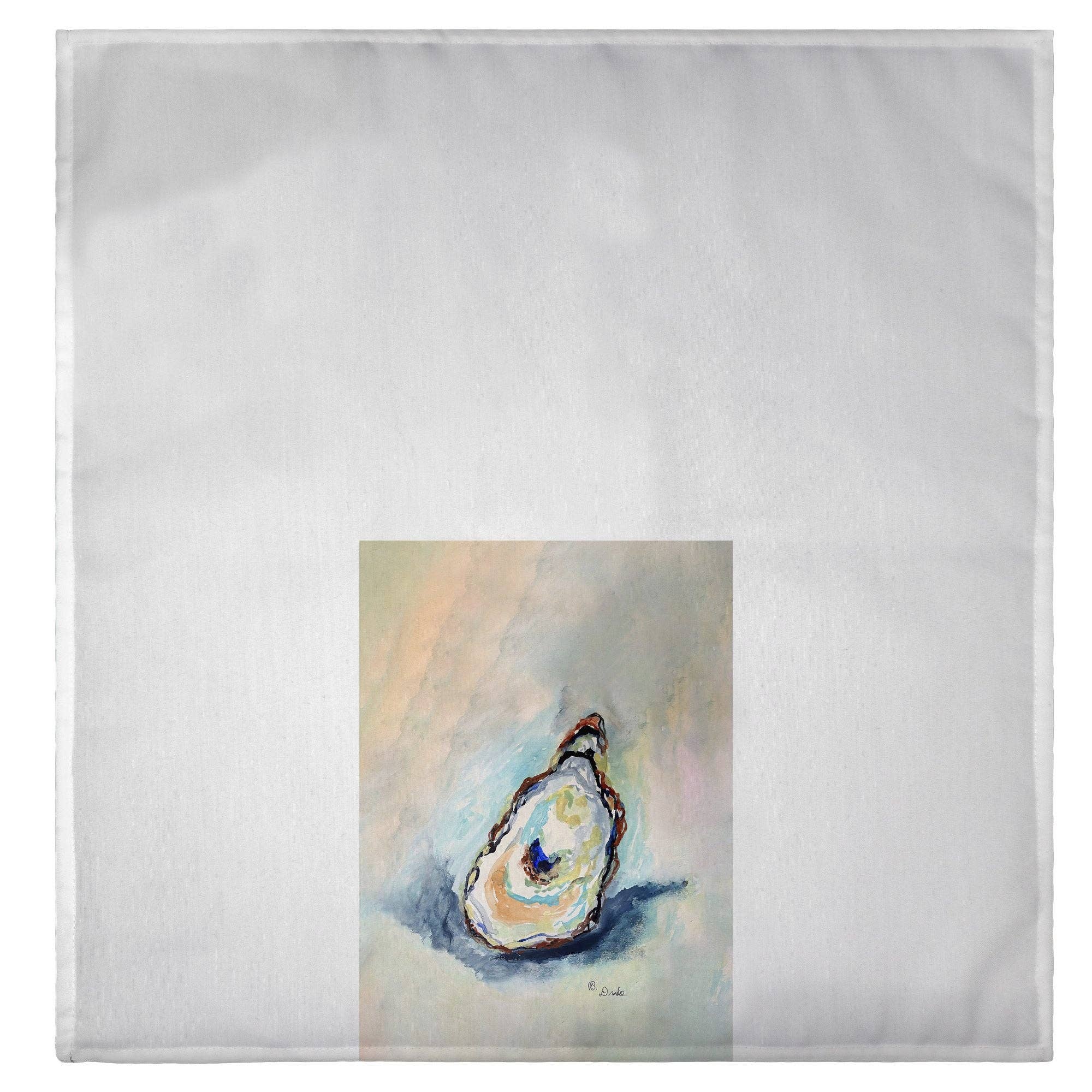 Betsy Drake Interiors - Vente Torchons - Grande serviette d'invité Oyster0