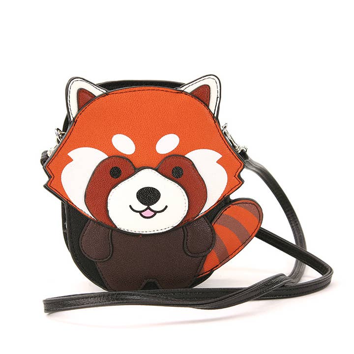 COMECO INC - Wholesale Crossbody Bag - Women's - Red Panda Crossbody Bag