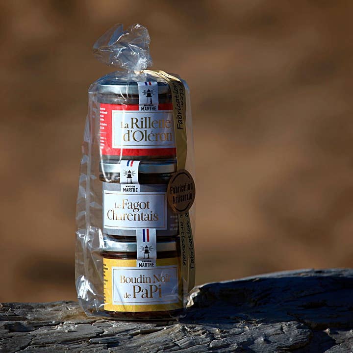 Earth Trio - 3 x 90 g for engroshandel hos Conserverie Artisanale Maison Marthe - Oléron