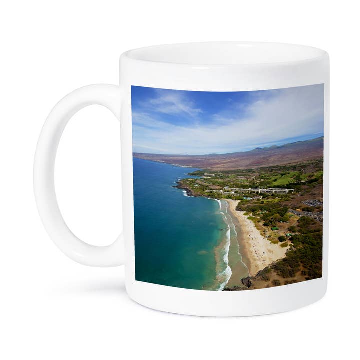 3dRose – Caneca por atacado – 3dRose, Mauna Kea Beach Resort, Ilha Grande, Havai, EUA - US12 DPB2765 - Douglas Peebles, Caneca8