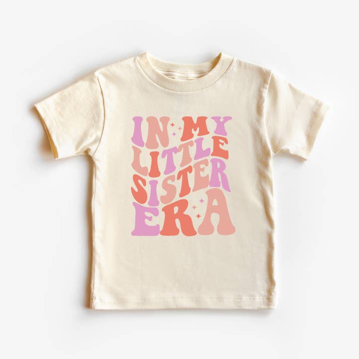 Happy Kids Co. - Wholesale Screen Printed T-Shirt - Kids - Little Sister Era Tee0