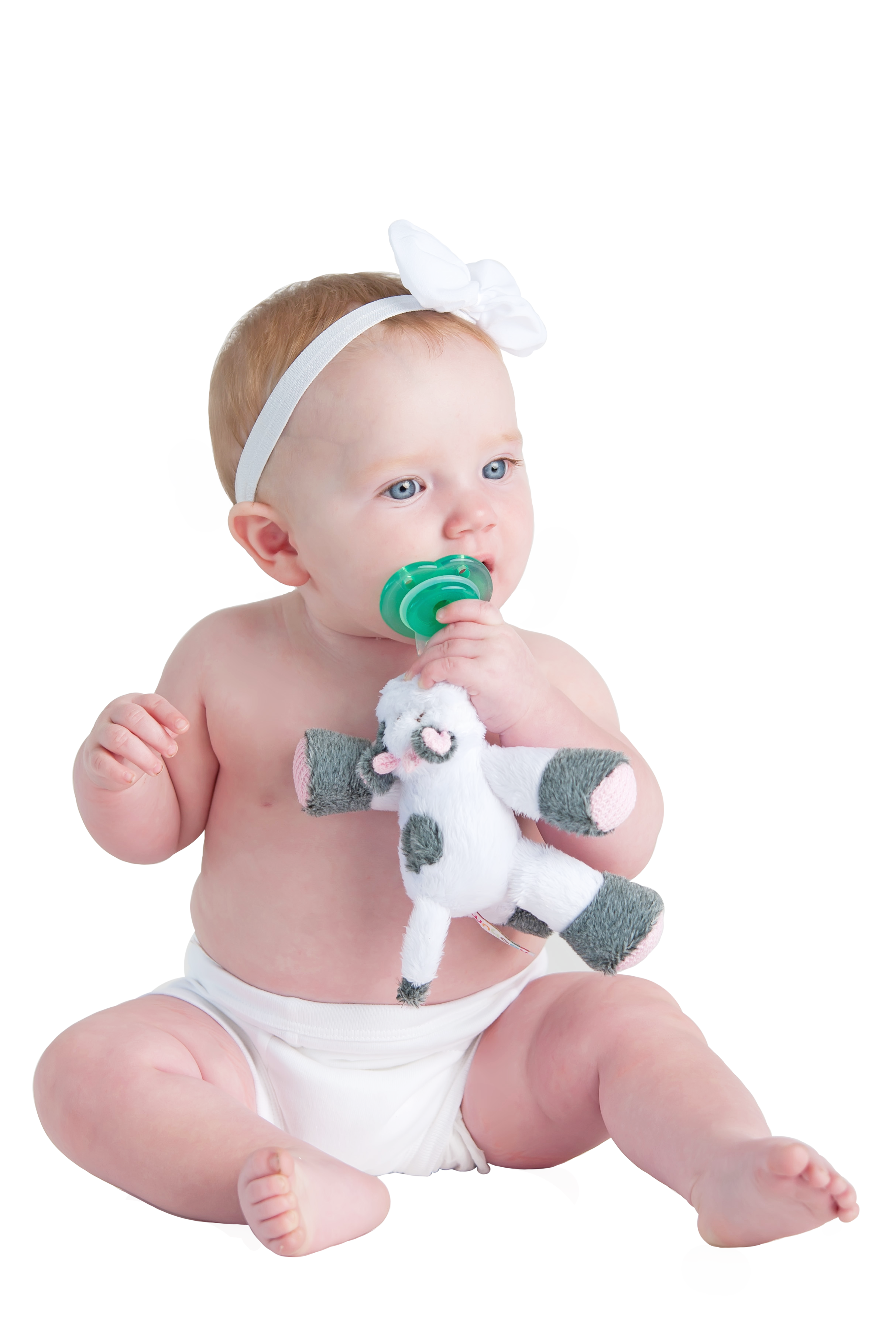 Nookums - Wholesale Pacifier - Baby - Paci-Plushies Buddies – Cutsie Cow1
