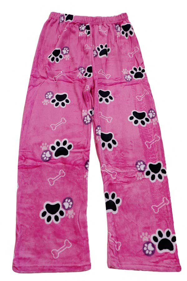 Cap Zone - Wholesale Sleepwear Bottom - Women's - Fuzzy Plush Lounge Pajama Pants9