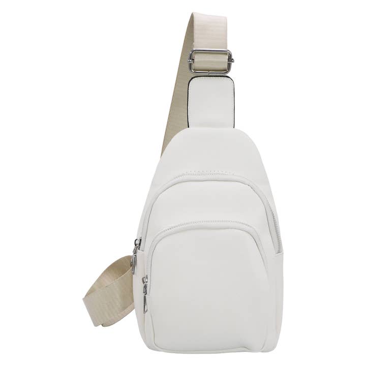 Cap Zone - Wholesale Crossbody Bag - Women's - Buttery Pebbled Vegan Leather Sling Bag2