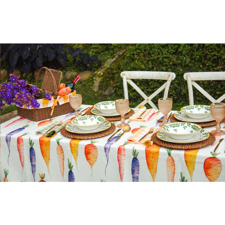 Carrots Tablecloth for wholesale by OSLÉ HOME DECOR