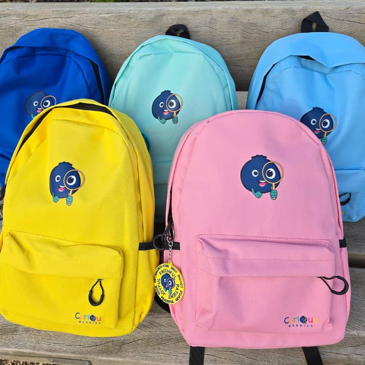 Curious Berries kids backpack for wholesale by Curious Berries Ltd