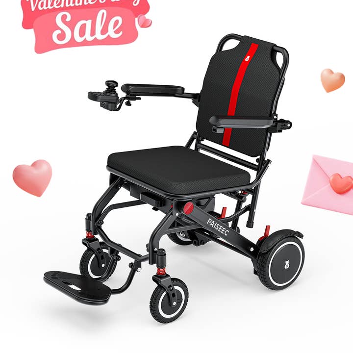Paiseec Lightweight Electric Wheelchair Q3 for wholesale by PAISEEC